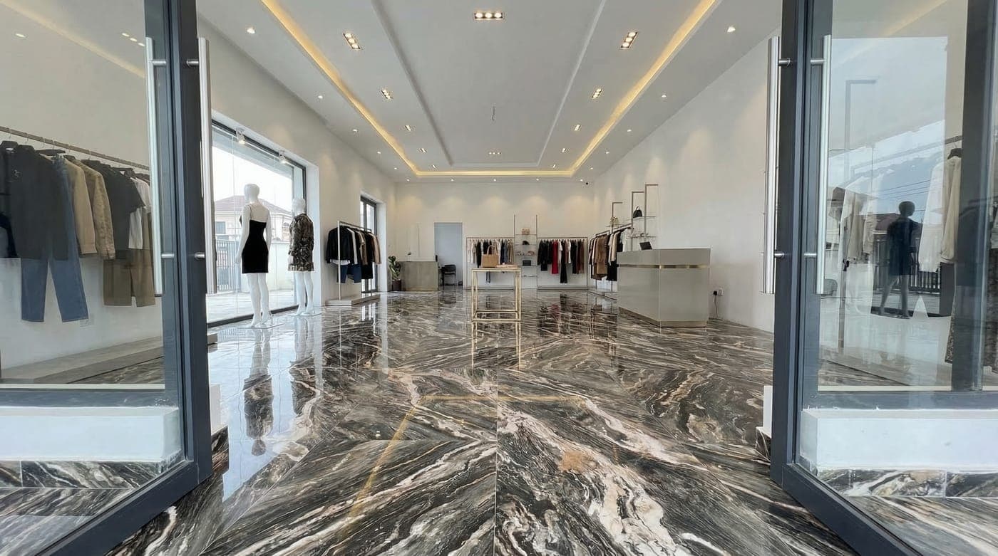 Boutique retail showroom